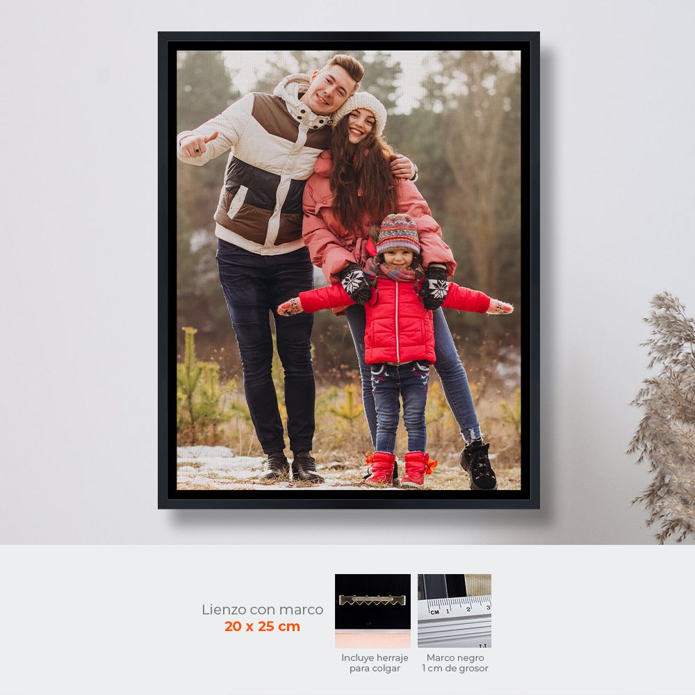 Lienzos Verticales con Marco