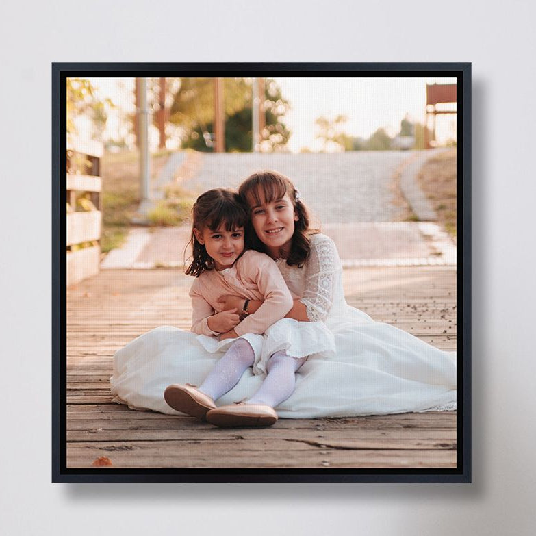 Lienzos Cuadrados con Marco