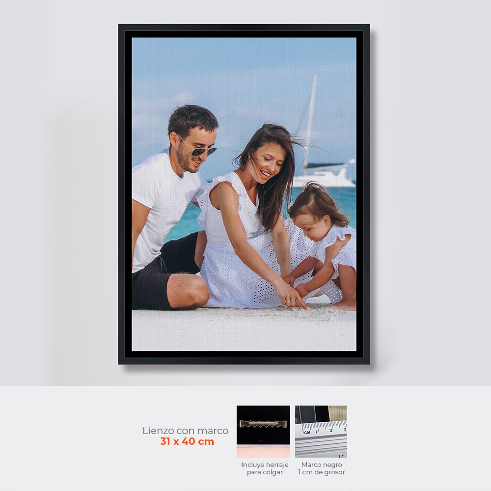 Lienzos Verticales con Marco