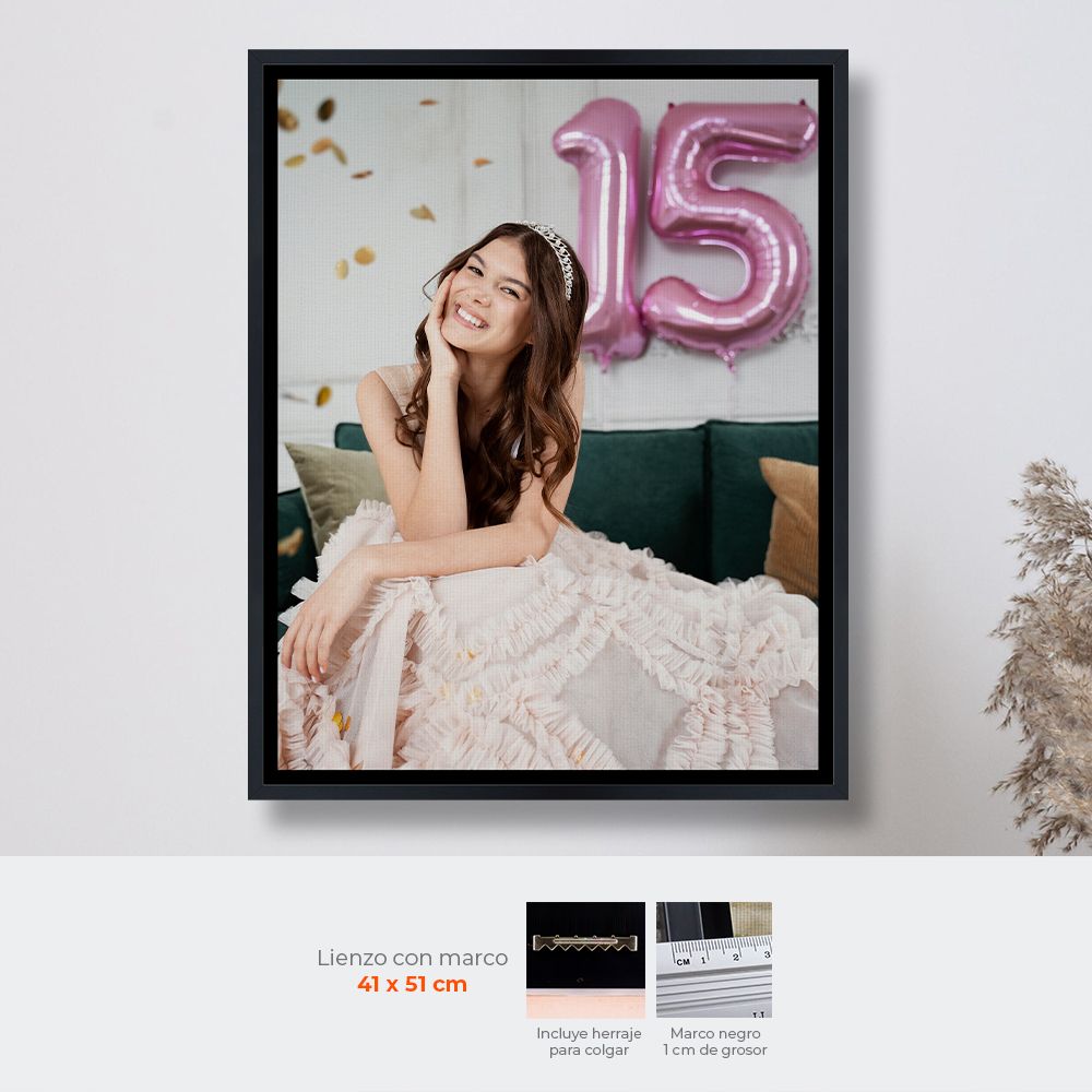 Lienzos Verticales con Marco