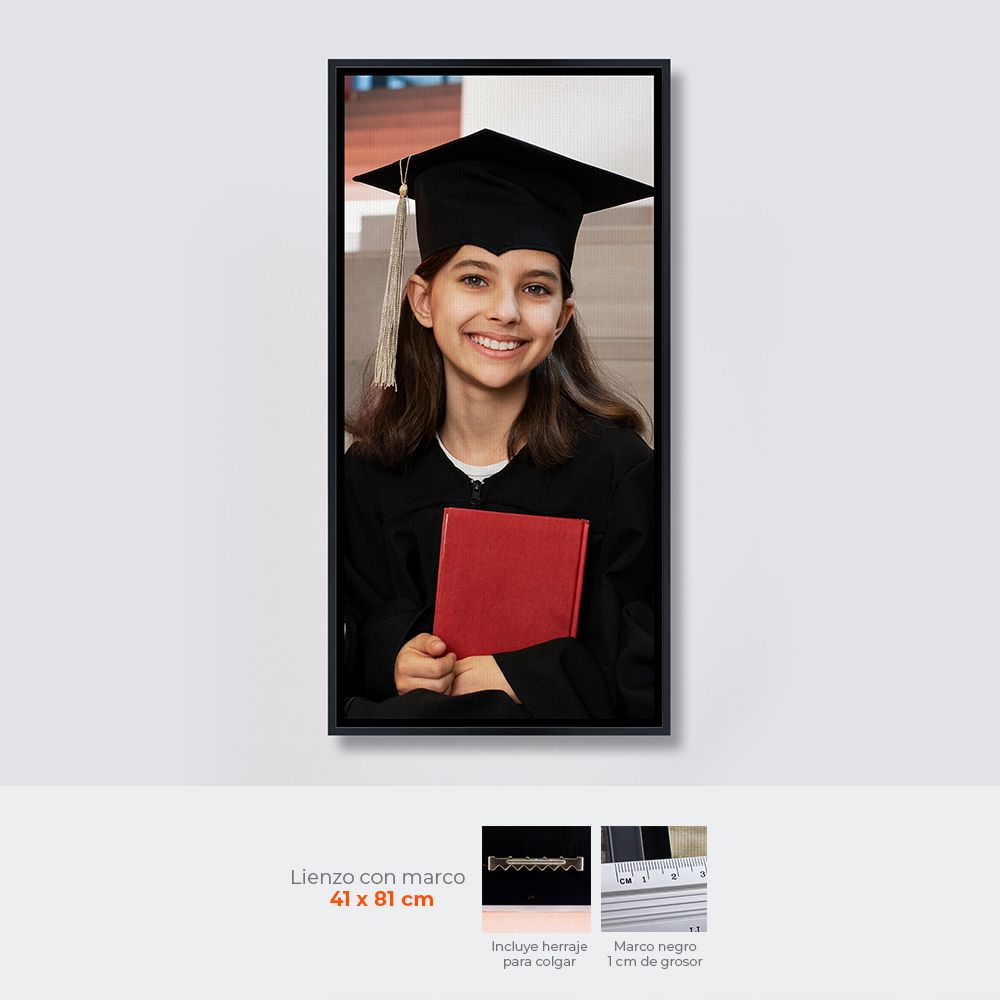 Lienzos Verticales con Marco