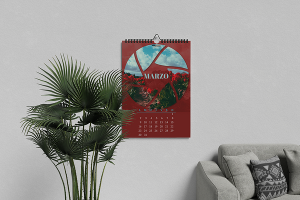 Calendario de pared 21x28cm
