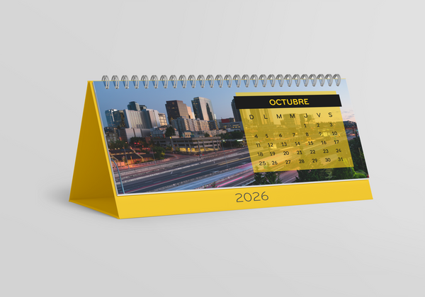 Calendario de escritorio 24x10cm