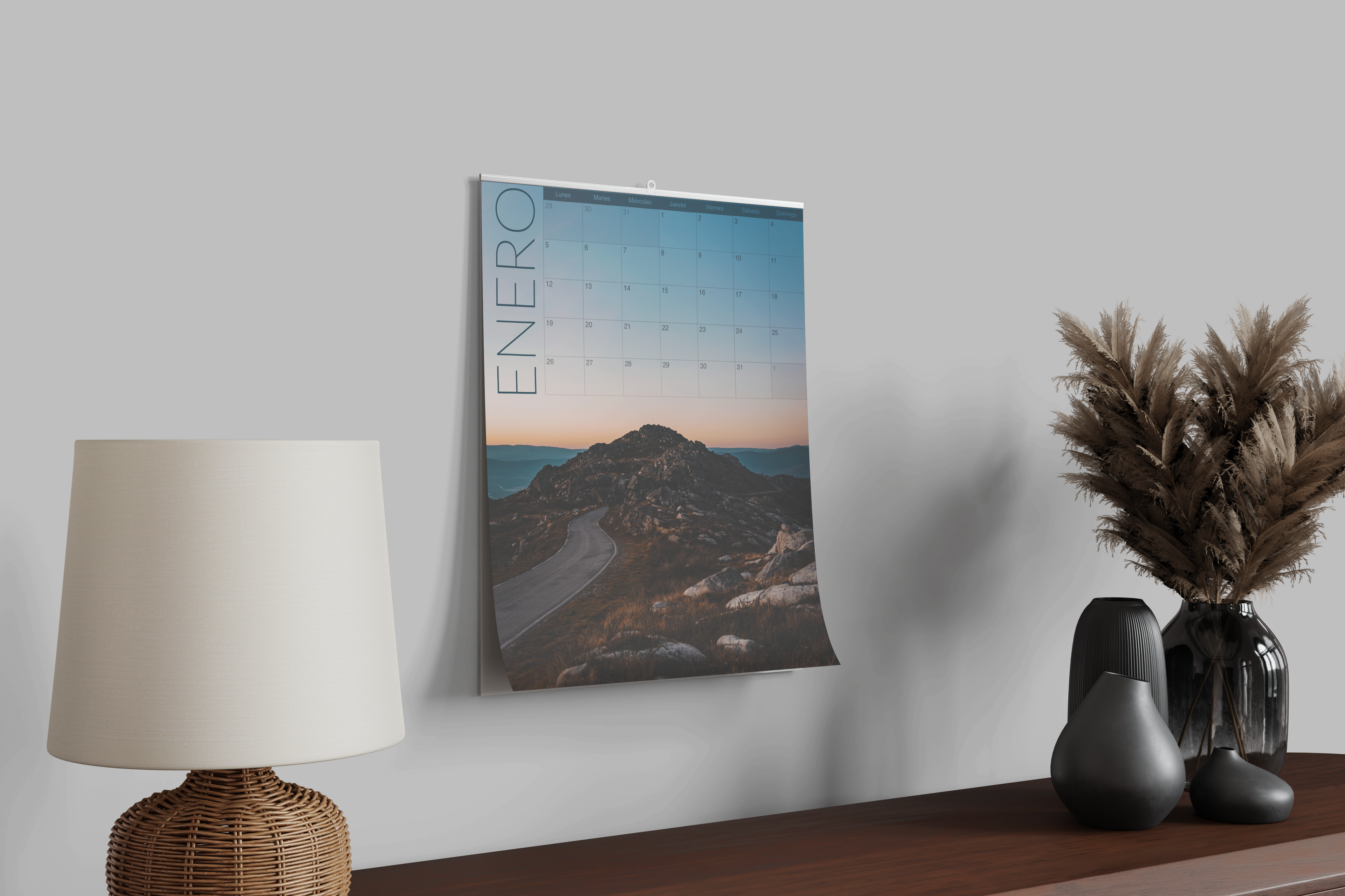 Calendario vertical 30x42cm