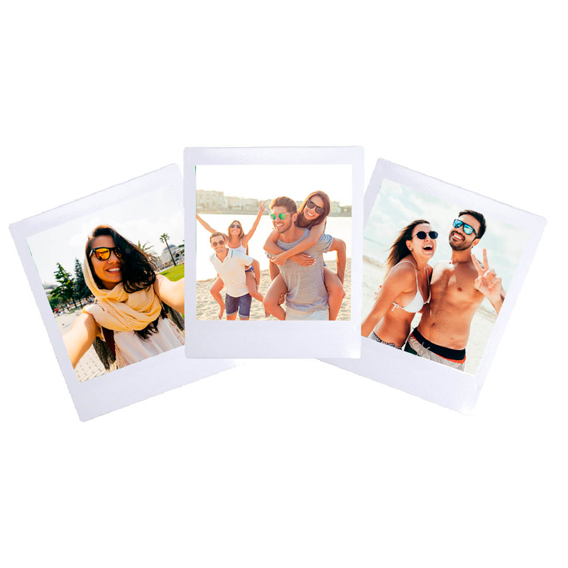 Foto estilo INSTAX square