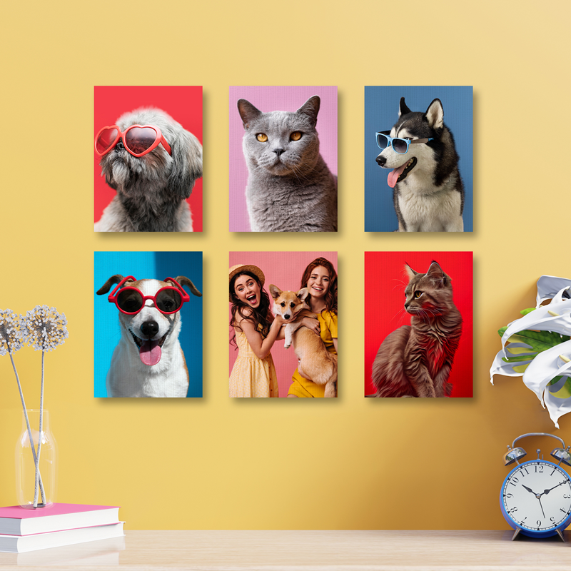 Lienzo en bastidor 17x23cm