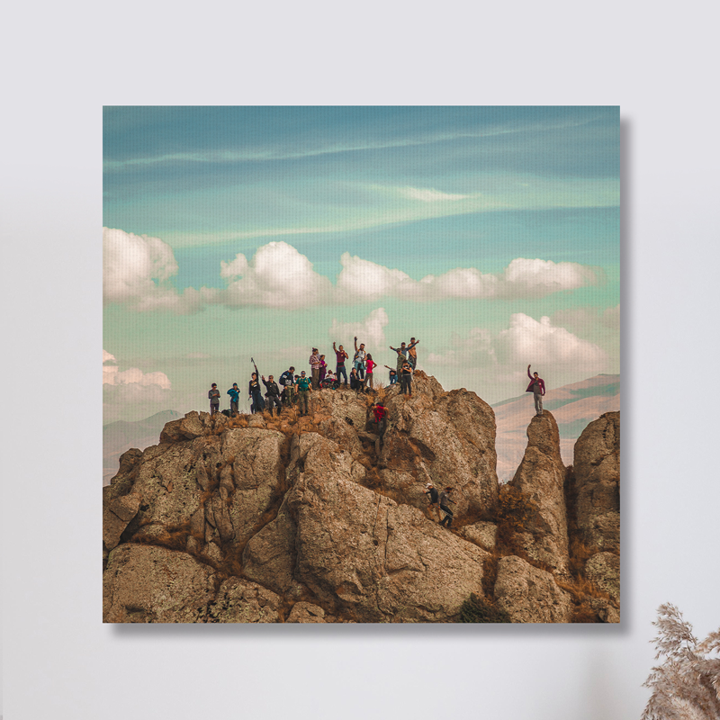 Lienzo en bastidor 36x36cm