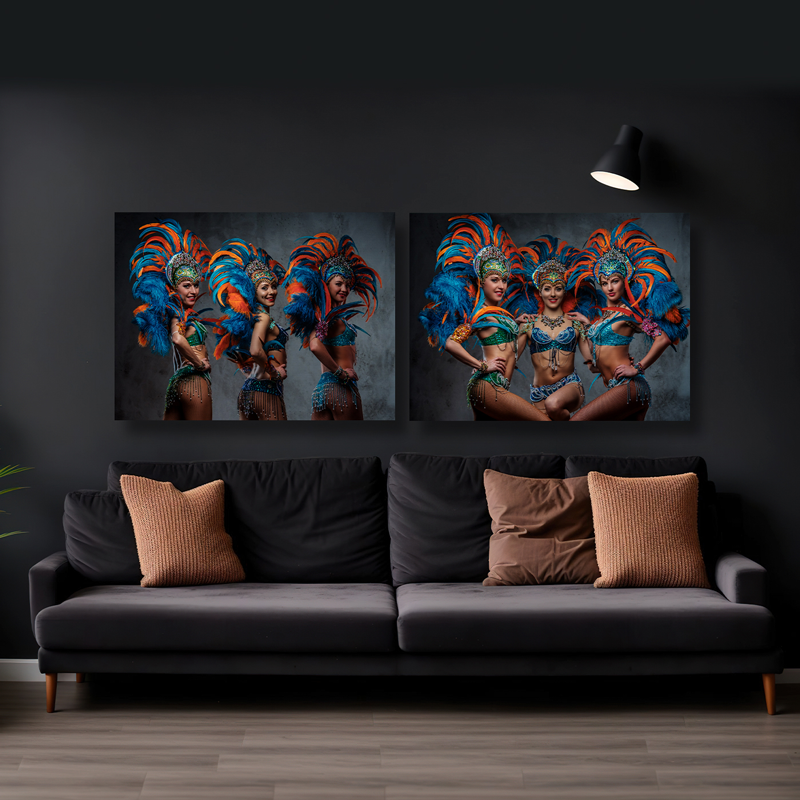 Lienzo en bastidor 76x102cm