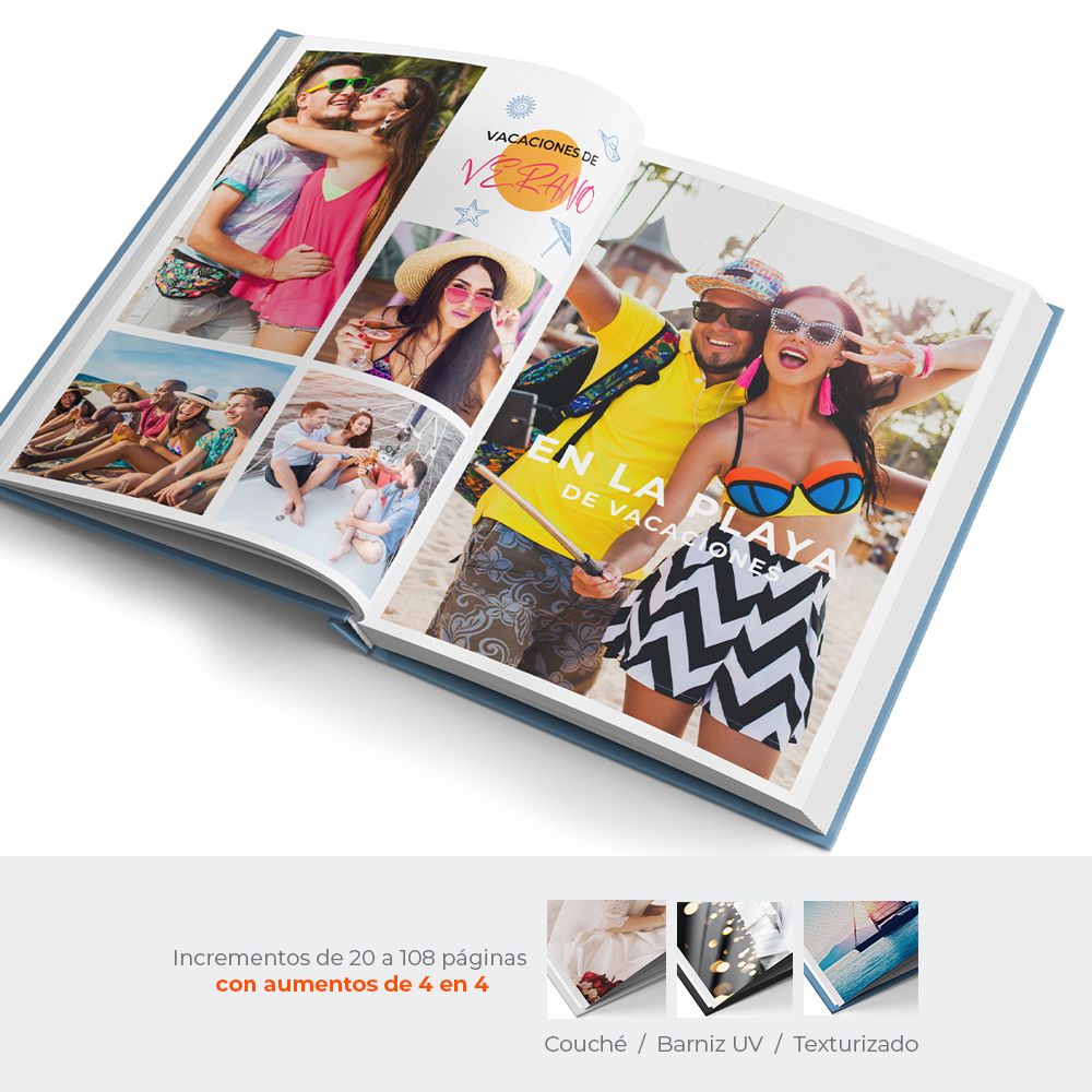 Photobooks Couché Verticales