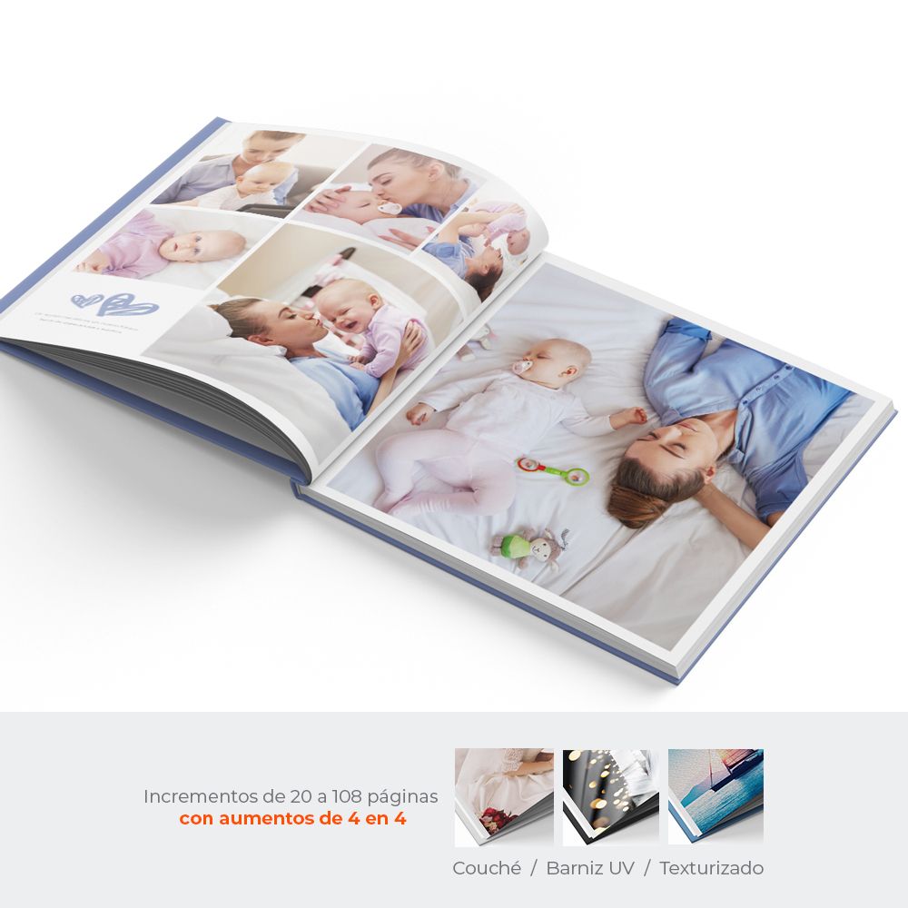 Photobooks Couché Cuadrados